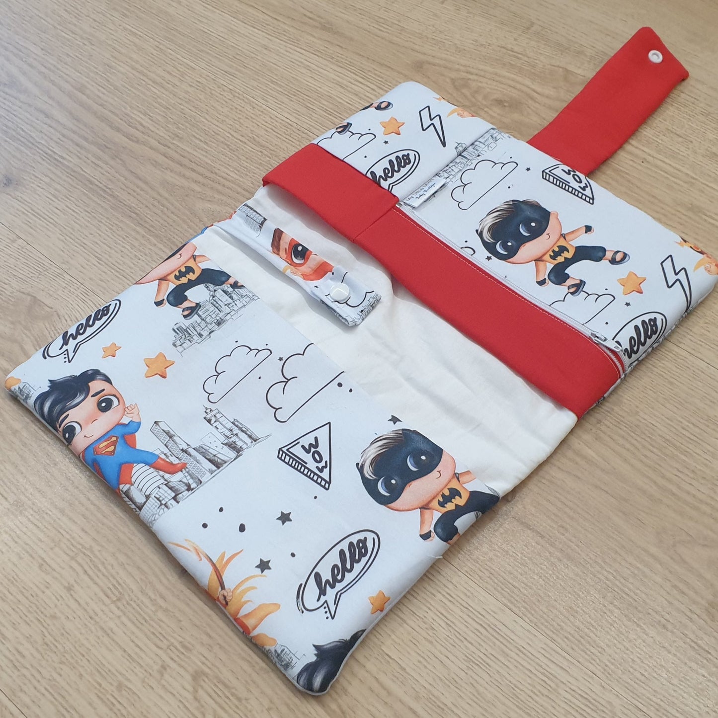 Pochette Portapannolini Superboy