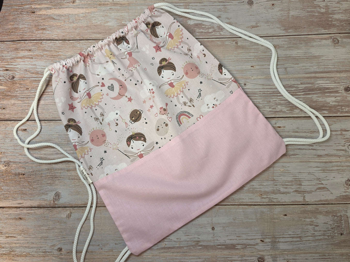 Sacca-zaino asilo BALLERINA personalizzabile