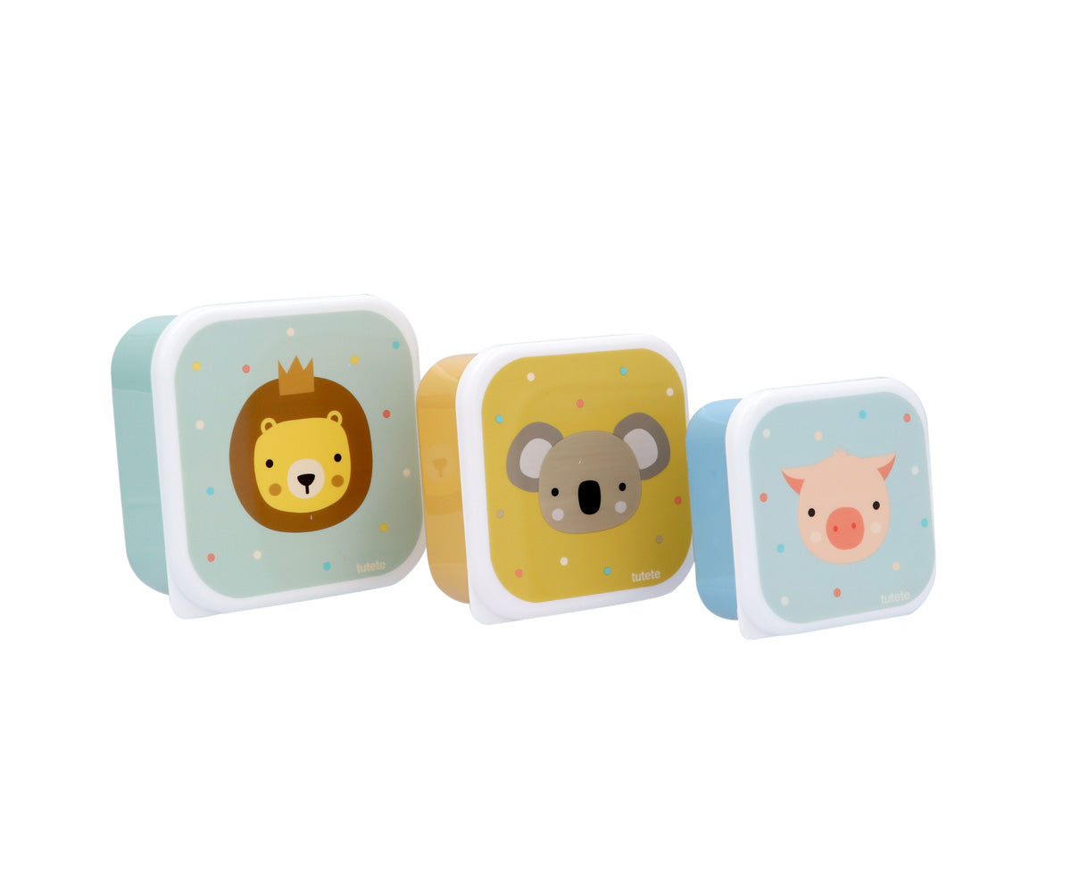 Set Portamerenda Animal Friends