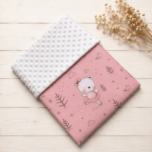 Copertina Orsetta Rosa Personalizzabile