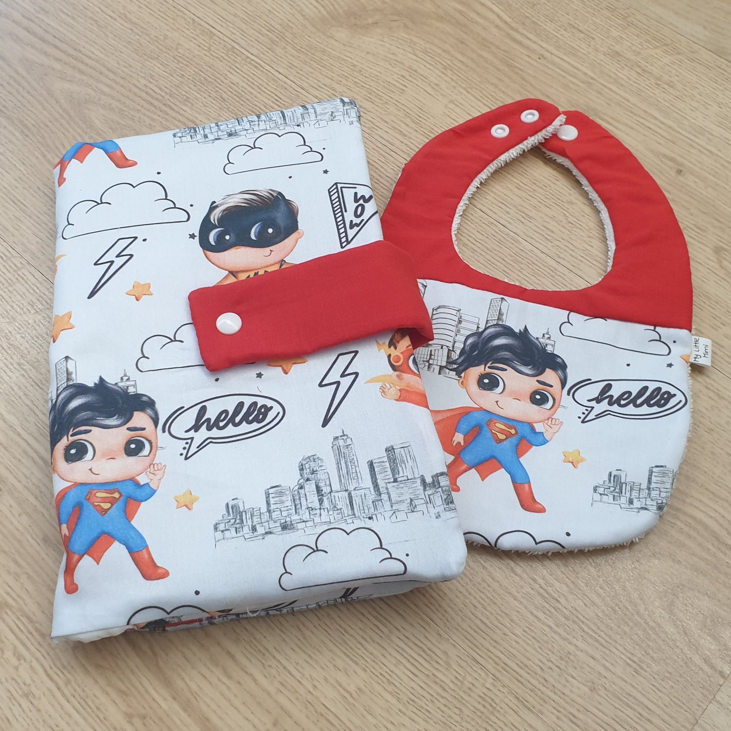 Pochette Portapannolini Superboy