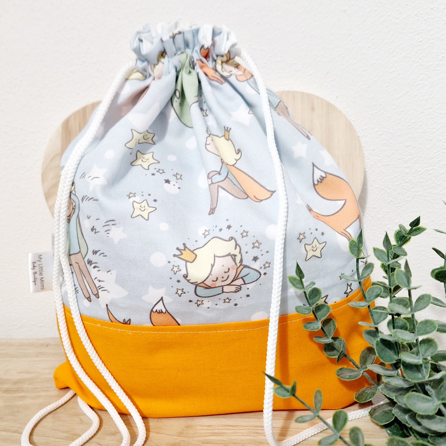 Sacca-zaino asilo LITTLE PRINCE personalizzabile