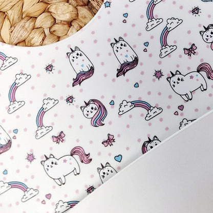 UNICORN Cats Bib