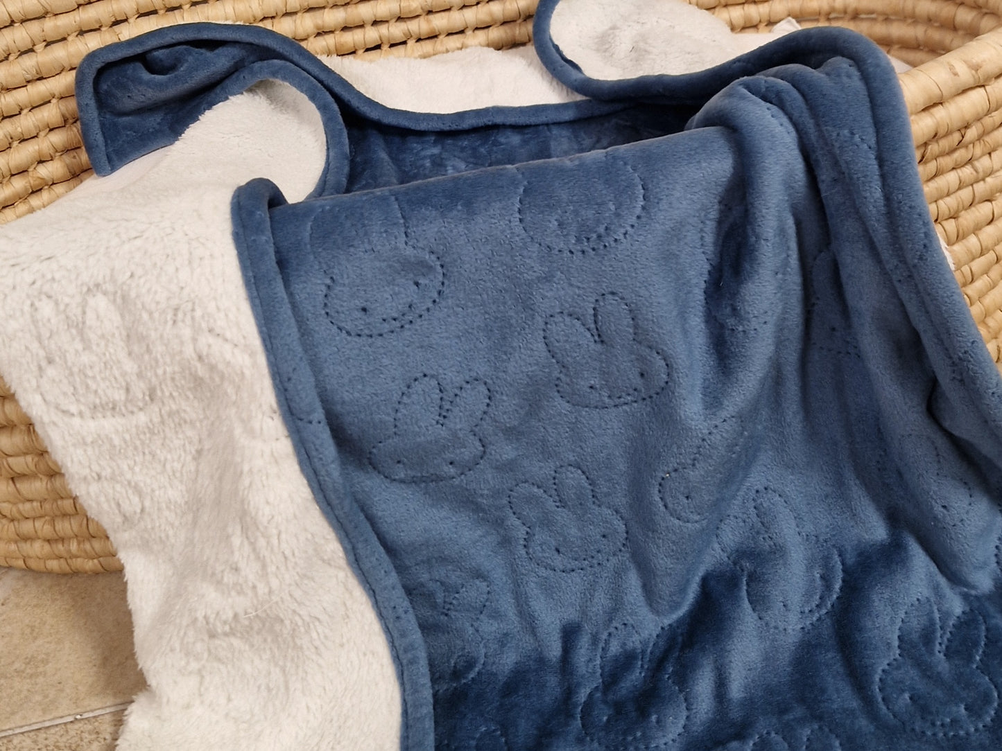 Copertina Invernale Bunny personalizzata con nome