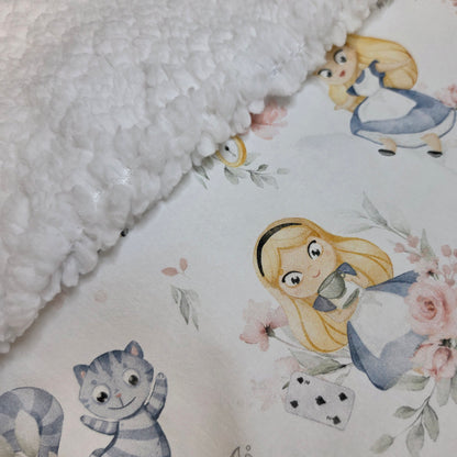 Copertina Invernale Alice personalizzata con nome