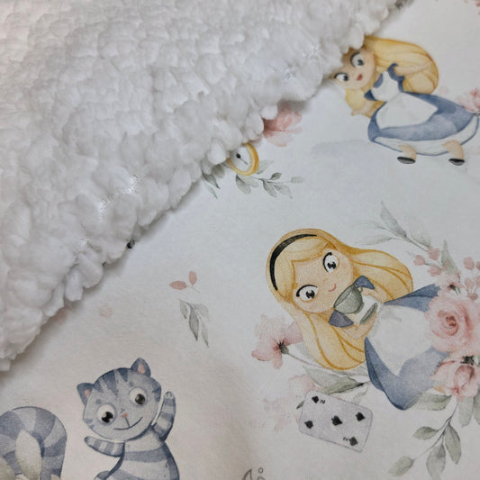 Copertina Invernale Alice personalizzata con nome