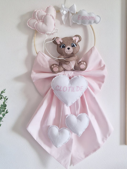 Fiocco Nascita Orsetto