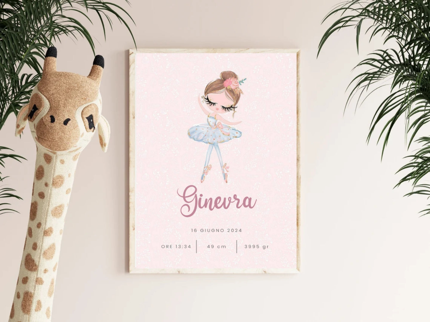 Poster Nascita Ballerina