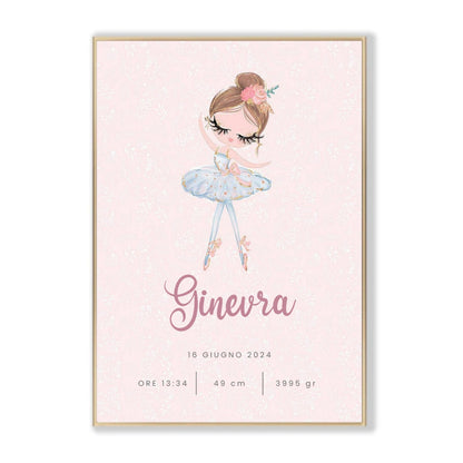 Poster Nascita Ballerina