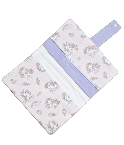 Pochette Portapannolini Unicorn