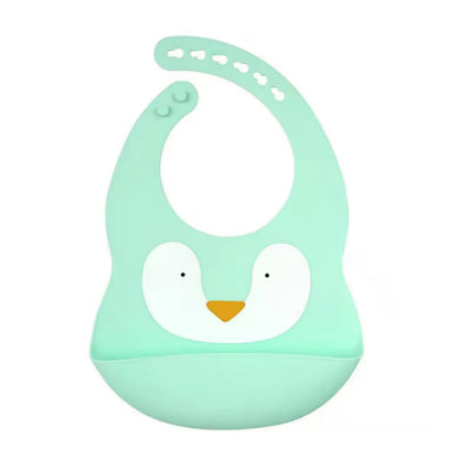 Mint Pinguin Bib