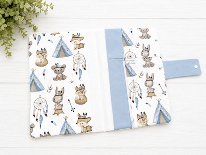 Pochette Portapannolini personalizzata Boho Boy