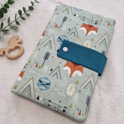 Pochette Portapannolini Boho Fox Personalizzata
