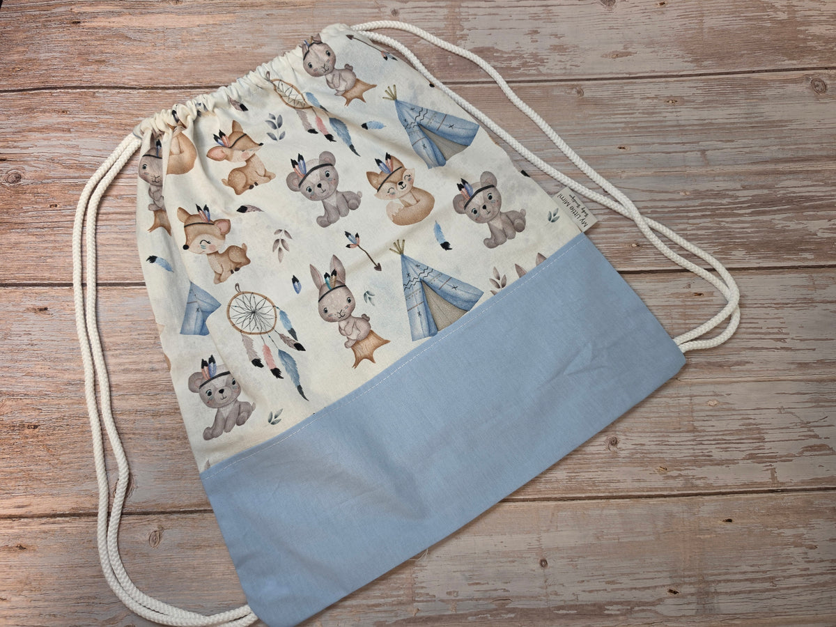 Sacca-zaino asilo BOHO BOY personalizzabile