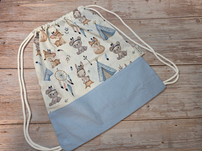 Sacca-zaino asilo BOHO BOY personalizzabile