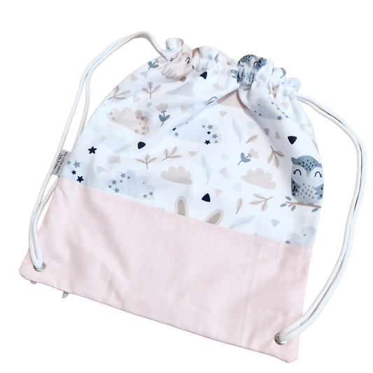 Sacca-zaino asilo SWEET BUNNY personalizzabile