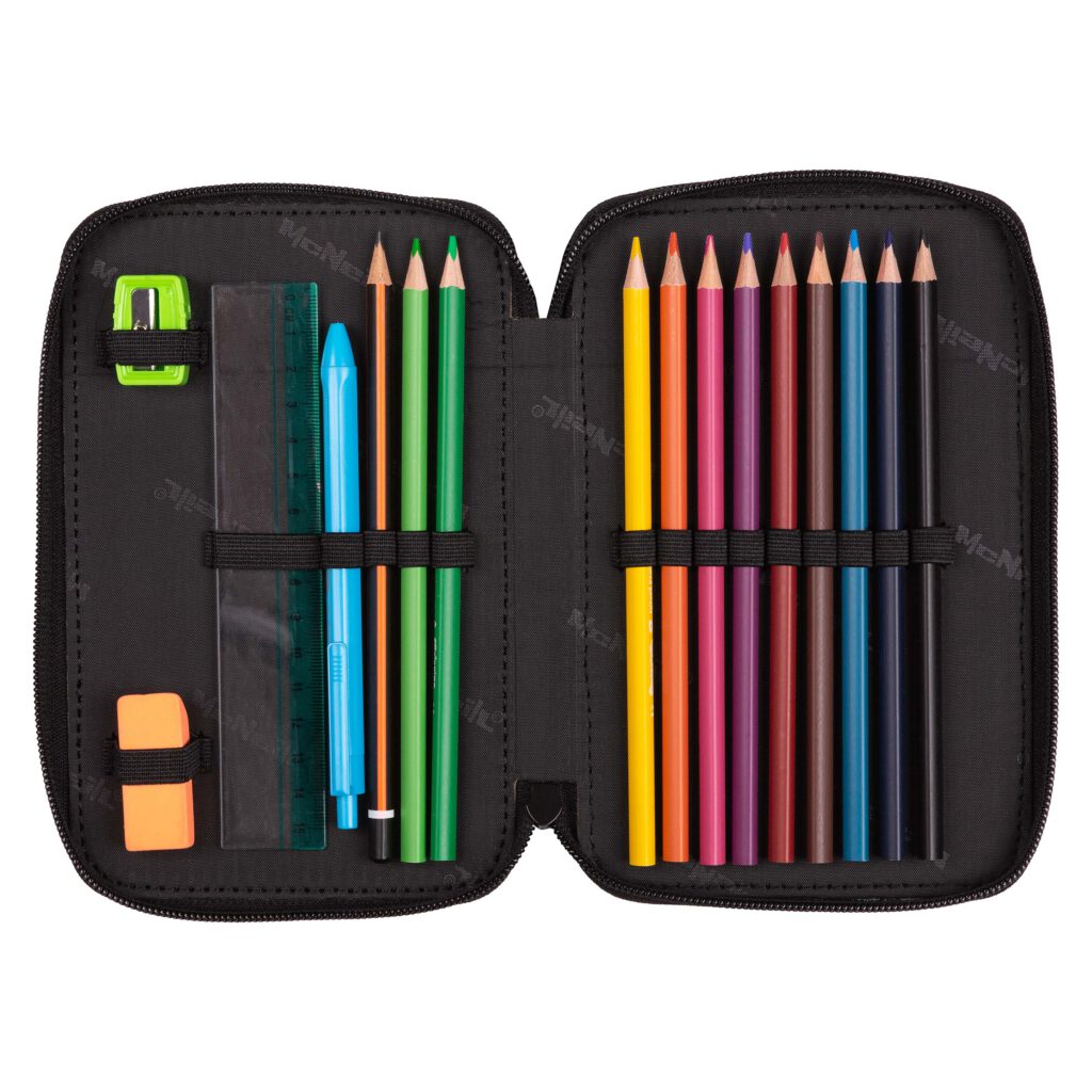 Astuccio Scuola pieno 2 Zip